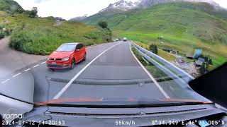 GOTTHARD PASSSTRASSE mit Dashcam 70mai [upl. by Ajup807]