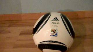 ADIDAS JABULANI BALL REPLICA WHITE WITH BLACK CIRCLE THINGS [upl. by Ybba530]