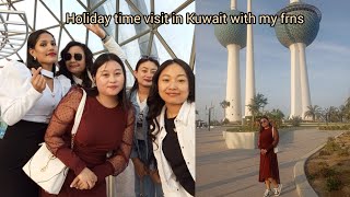 Kuwait Tower visit 🥰🥰👍👍👍 [upl. by Ydolem]