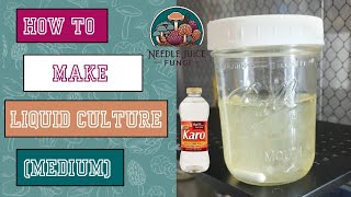 How to make Liquid Culture Medium For Mycology [upl. by Dennet989]