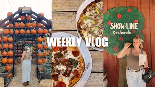 weekly vlog fall activities movie date chatting about ED recovery [upl. by Nilre366]