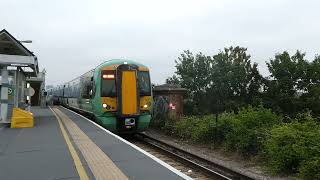 Southern Class 3773 Electrostar approaching South Bermondsey Station  07062023 [upl. by Paterson]