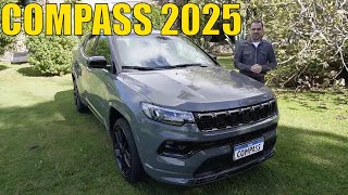 Jeep Compass 2025  Novo motor 20 turbo de 272 cavalos e todos os detalhes [upl. by Shellie183]