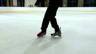 Learn How To Do The Grapevine Freestyle Ice Skating Footwork Trick In Detail Video Tutorial [upl. by Raymond517]