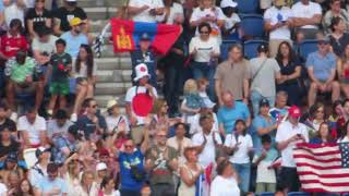 Freed From Desire Singing  Audience Olympic Paris 2024  Soccer game japan vs usa stadium versio [upl. by Witte172]