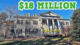 INSIDE 18 MILLION ABANDONED MANSION [upl. by Demmahum]