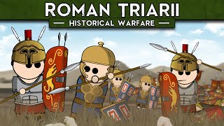 The Roman Triarii Camillan  Historical Warfare [upl. by Nylram37]