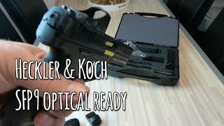 Heckler amp Koch SFP9 optical ready  Ein kurzer Einblick [upl. by Darken276]