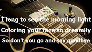 Eric Clapton  Lay down Sally cori KARAOKE [upl. by Kafka]