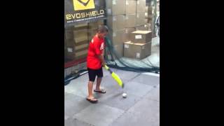 Demo of 2014 Easton YB14XL1 Little League bat [upl. by Simons]