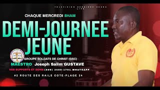 DEMIJOURNEE JEUNE  GROUPE SOLDATS DE CHRIST  MERCREDI 25 SEPTEMBRE 2024 [upl. by Akener]