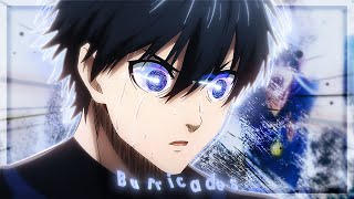 Blue lock  Barricades   AMV \ EDIT [upl. by Janene249]