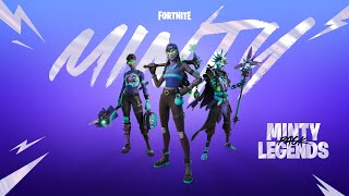 New MINTY LEGENDS Pack and UPDATE Fortnite [upl. by Sidnarb]