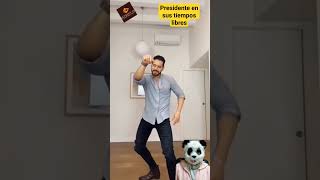 Presidente Nayib Bukele bailando en sus tiempos libres con IA [upl. by Nwahsud290]