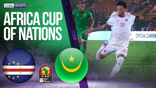 Cape Verde vs Mauritania  AFCON 2023 HIGHLIGHTS  01292024  beIN SPORTS USA [upl. by Garlinda]