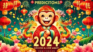 2024 Monkey Zodiac Predictions Embrace Success amp Love [upl. by Nnaycnan]