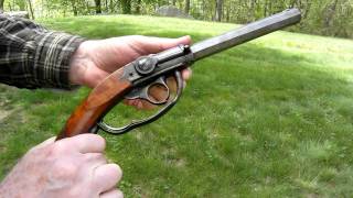 Loading and firing a Kammerlader pistol [upl. by Hagan]