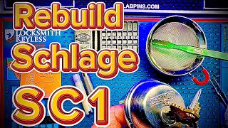 Troubleshooting a Schlage SC1 deadbolt lock cylinder [upl. by Charissa]