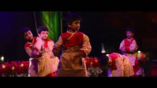 Aye Tobe ShohochoriRabindra JayantiJust 4 Dance PoribarKids Dance Performance [upl. by Dnalyram]