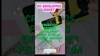 DIY  Créez Vos Propres Enveloppes Budget [upl. by Timrek]