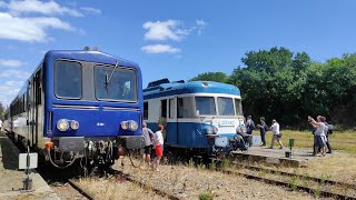 CFCB et CFTST en gare de Pontivy [upl. by Armalla]