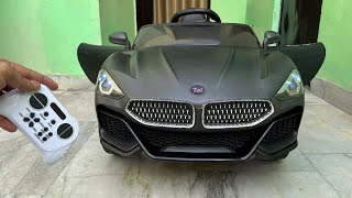 RC BMW Z8i Car Unboxing amp Testing  24GHz Radio Control Ride on Car  Shamshad Maker 🔥🔥 [upl. by Belldas]