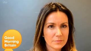 Susanna Reid Is SelfIsolating After a Family Member Had Coronavirus Symptoms  Good Morning Britain [upl. by Enialedam513]