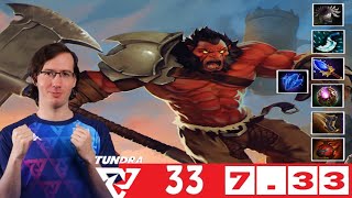 DOTA 2 TUNDRA33 the AXE OFFLANE 733 [upl. by Elcarim]