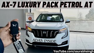 Mahindra XUV700 2024 AXL 20 petrol price amp features ❤️ Best Luxury 7 Seater MUV With ADAS Review [upl. by Gauntlett]