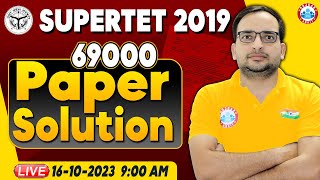 SUPERTET 2019 Previous Year Paper Solution SUPERTET 2019 Solved Paper By Ankit Sir [upl. by Nah567]