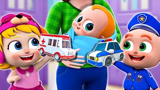 How Was Baby Born 👶  Taking Care Baby 👶🏻🍼  and More Nursery Rhymes amp Kids Song LittlePIB [upl. by Ainomar]