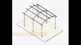 Palram Series 5000 Assembly Process [upl. by Retnyw]