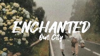 Owl City  Enchanted Adam Young  Lyrics [upl. by Grati288]