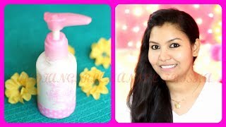 DIY Cleansing Milk Makeup Remover With Demo [upl. by Brand]