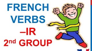 French Lesson 43  Present tense SECOND GROUP IR verbs  Indicatif présent verbes deuxième groupe [upl. by Lucia]