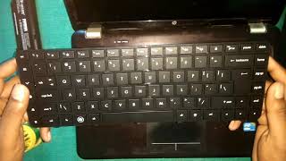 Hp pavilion dv6 keyboard replacement [upl. by Eislehc]