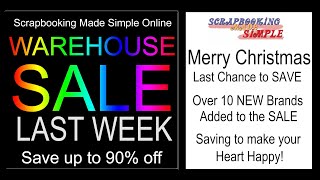 Make It Monday Warehouse Sale  The LAST Week of up to 90 Off [upl. by Annoid402]