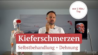 Kieferschmerzen eigenständig lösen ⚡ Mach diese simple Übung ➡️ [upl. by Yerhpmuh895]