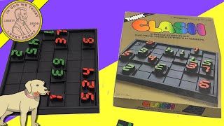 How To Play The Game Of Clash By Think Games Pressman Toys 1986 [upl. by Kasper]