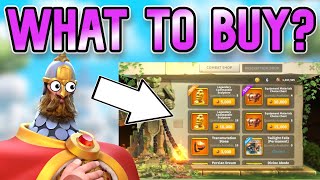 The BEST Items to Buy in the KVK Shop in 2024  Rise of Kingdoms [upl. by Simah]