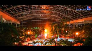 Badewelt Sinsheim Indoor Pyroshow zum Event Feuer amp Eis [upl. by Panthia]