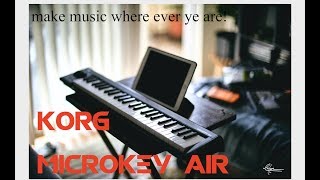 Korg MicroKey Air  Review Midi Keyboard 2019 [upl. by Liahcim34]