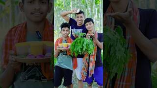 Moringa Leaves Snacks Recipe  Bengali Traditional Sojne Pata Pakora shortvideo [upl. by Gavrilla]