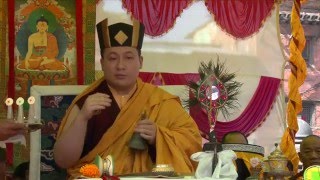 Swayambhu  The first visit of Thaye Dorje His Holiness the 17th Gyalwa Karmapa [upl. by Jamnis]