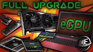 Full Laptop Upgrade eGPU EXP GDC Beast SSD RAM Memory HDD Caddy [upl. by Oeram]