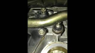 2002 Honda civic Lx knock sensor location [upl. by Norton847]