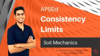 Consistency Limits of Soil  Soil Mechanics [upl. by Hercule49]