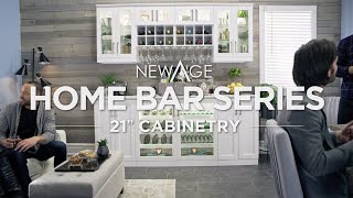 NewAge Products 21” Home Bar Cabinetry Set [upl. by Alyehs]