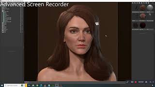 3D Female character Modeling and Texturing for game comment for online 3D classes 3dtexturing [upl. by Nwahsyd709]