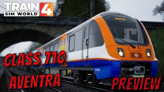 TRAIN SIM WORLD 4 053 SBAHN durch London  Class 710 Aventra  London Overground Preview [upl. by Mariellen]